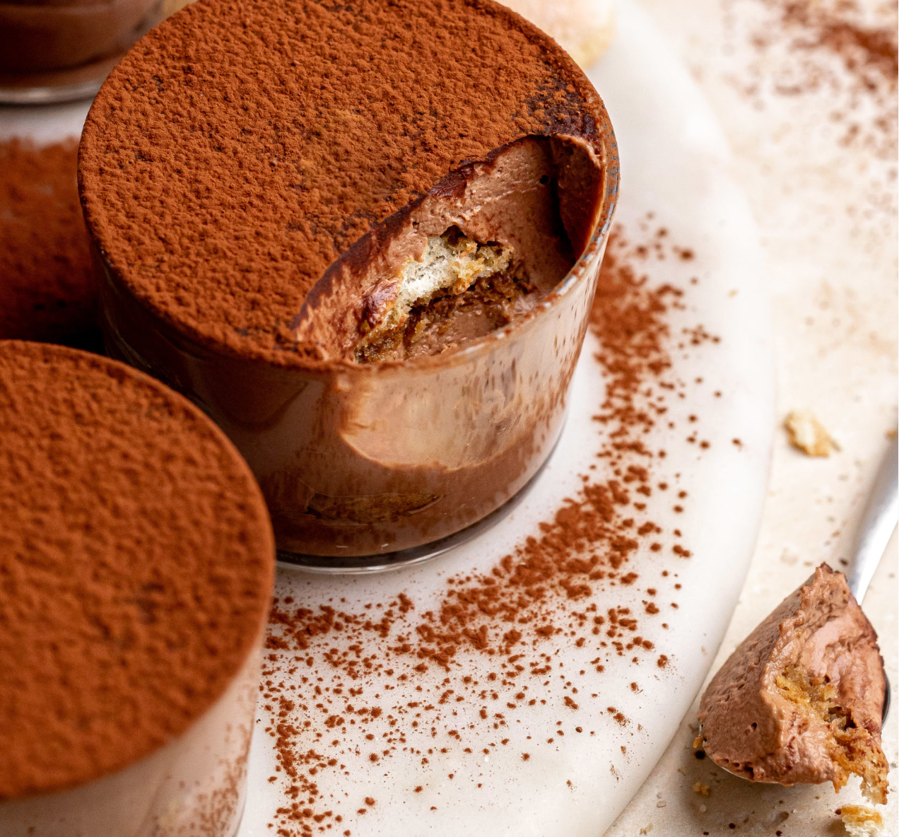 Tiramisù - couverture chocolate